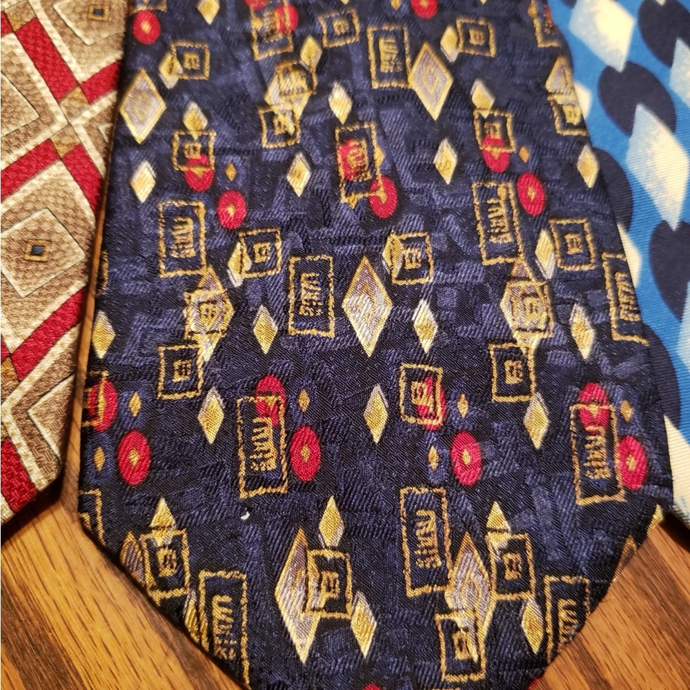 Joseph A. Bank, Daniel Fasson, Roundtree & York, Kenneth Cole 18-Tie Bundle 👔 - Picture 8 of 16